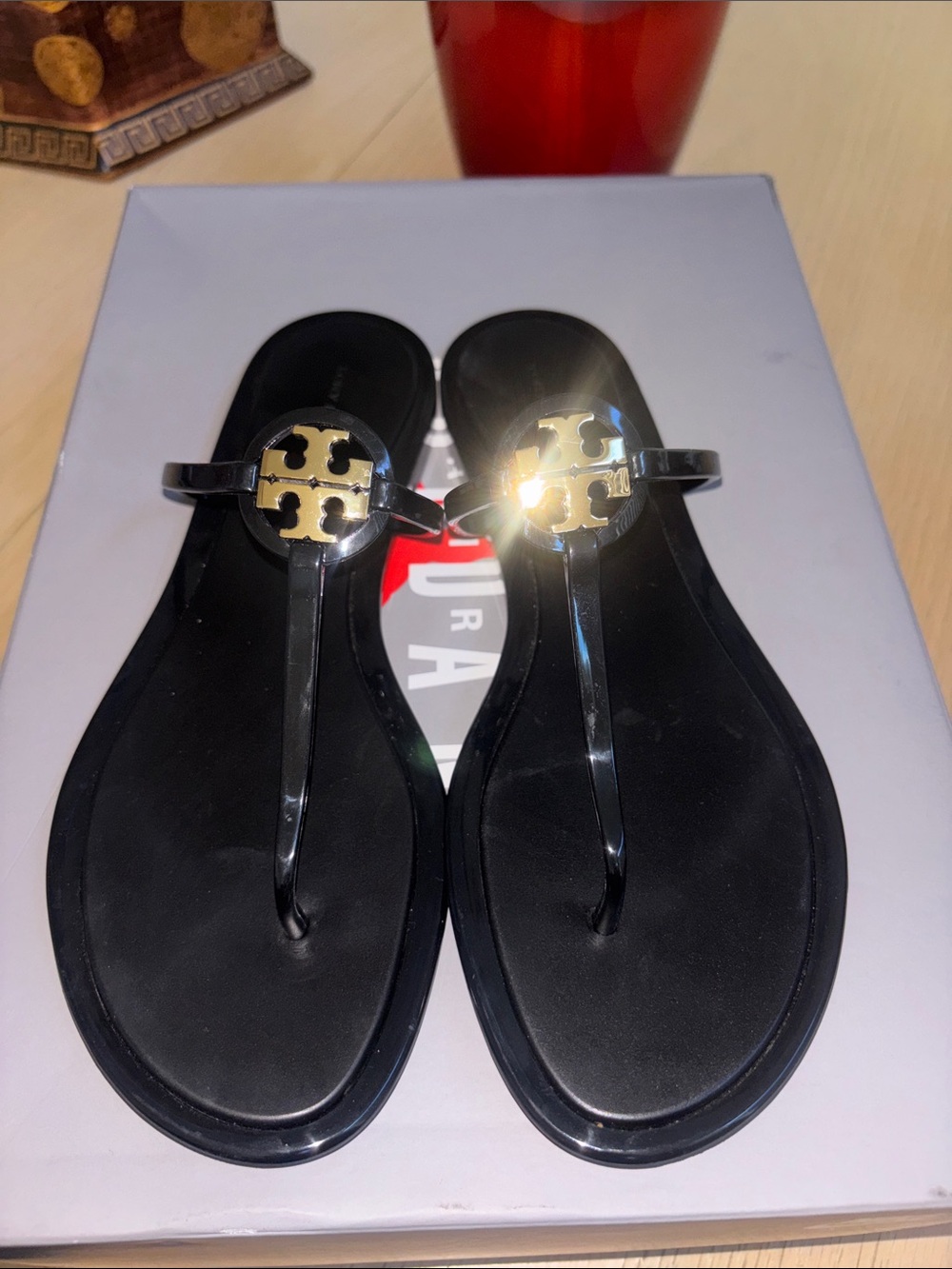 Mini Miller Tory Burch Black Jelly sandal - Picture 11 of 13